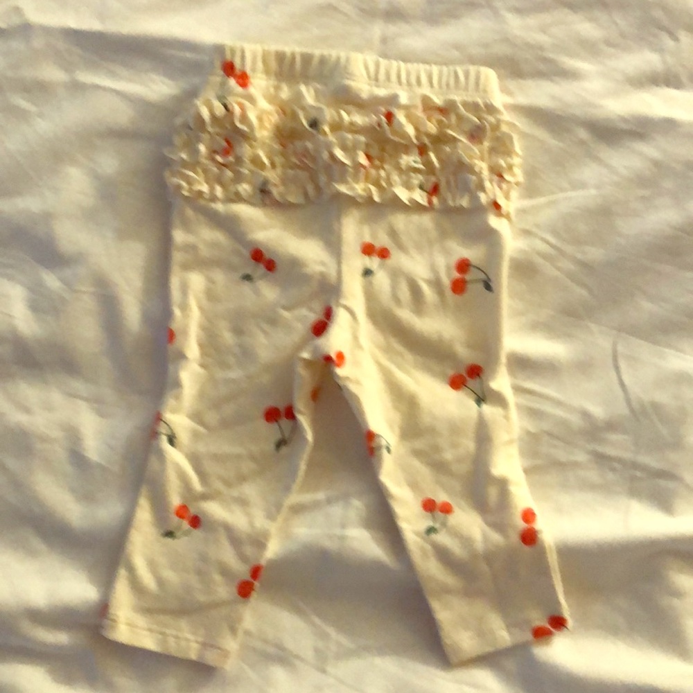 Baby girl cherry cloth pants